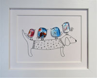 Image and Fused Glass by Niko Brown
