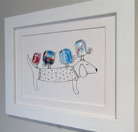 Image and Fused Glass by Niko Brown