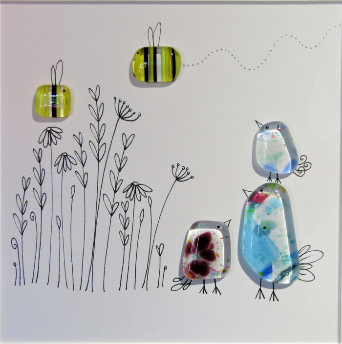 Image and Fused Glass by Niko Brown