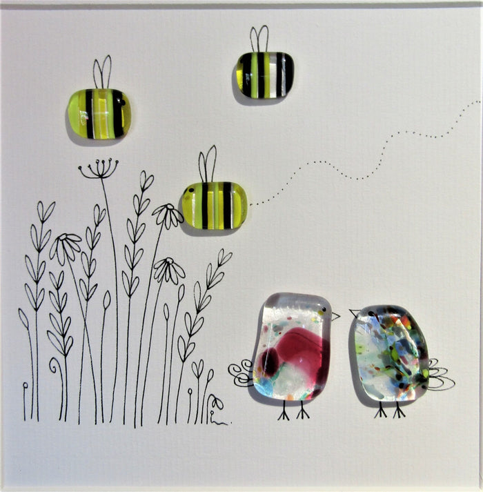 Image and Fused Glass by Niko Brown