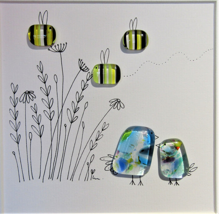 Image and Fused Glass by Niko Brown