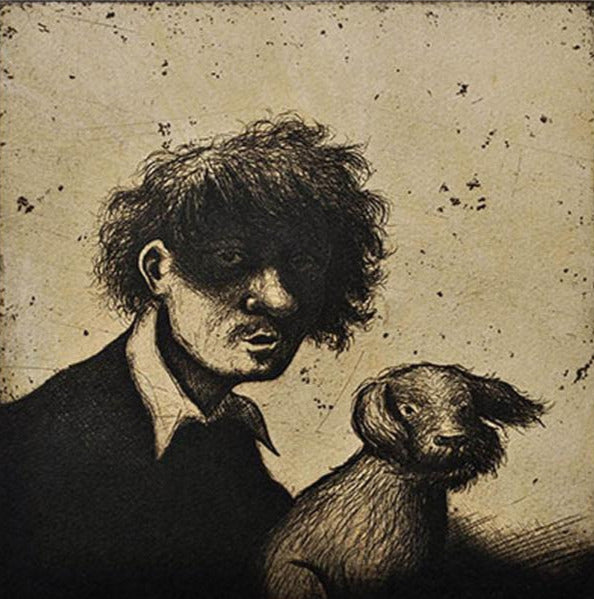 Rembrandt's Dog II by Mychael Barratt