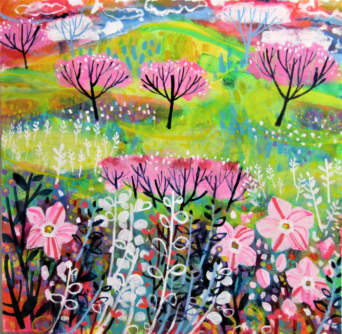 Original acrylic painting by Claire West
