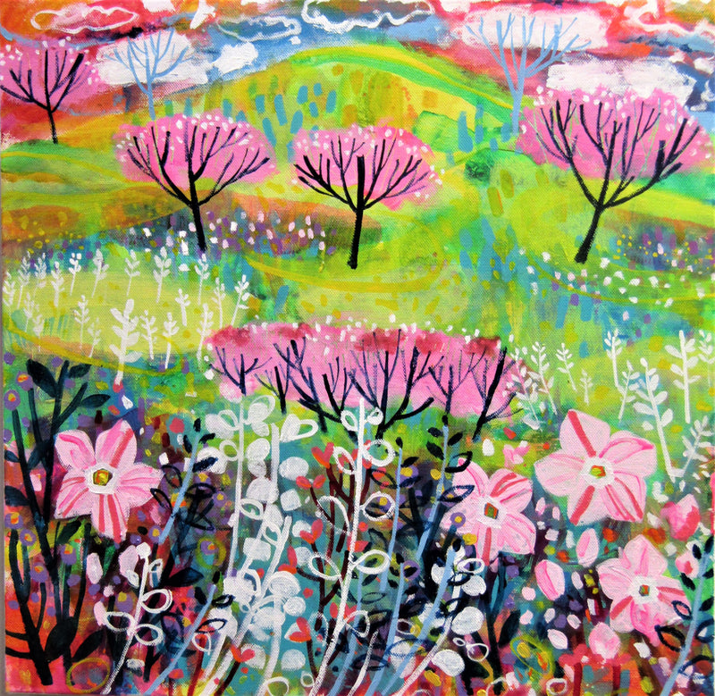 Original acrylic painting by Claire West