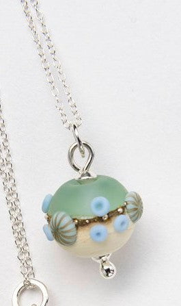 Sea Spray Round Pendant by Julie Fountain