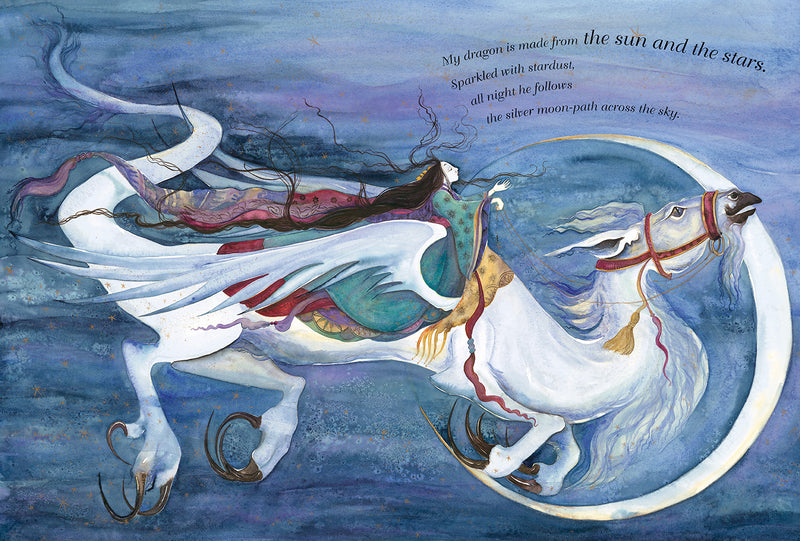 Tell Me a Dragon Artists Edition signed by Jackie Morris